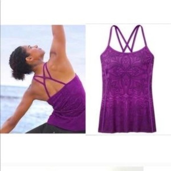 Athleta Harmonious Cami Ombré Strappy Yoga Tank - Picture 9 of 9